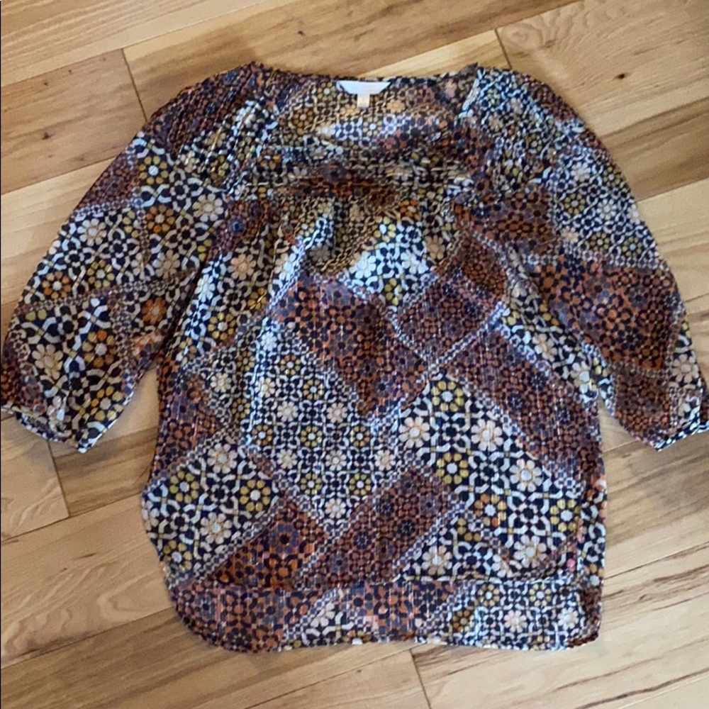 3/4 sleeve blouse